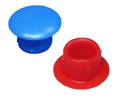 Cache tôle rond en couleur